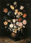 BRUEGHEL, Jan the Elder, Bouquet of Flowers gh